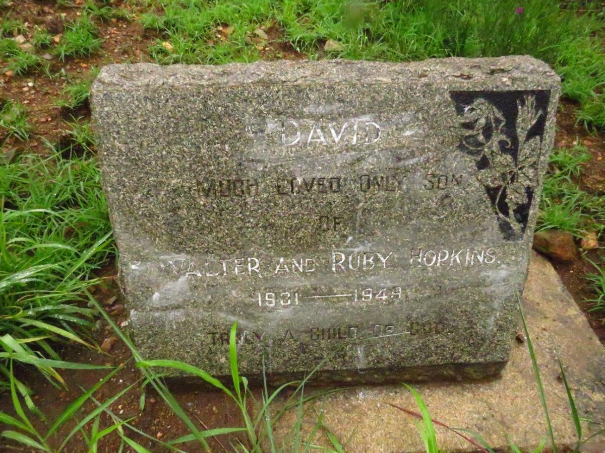 HOPKINS David 1931-1949