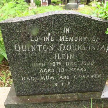 HEIN Quinton Doukeistan -1960
