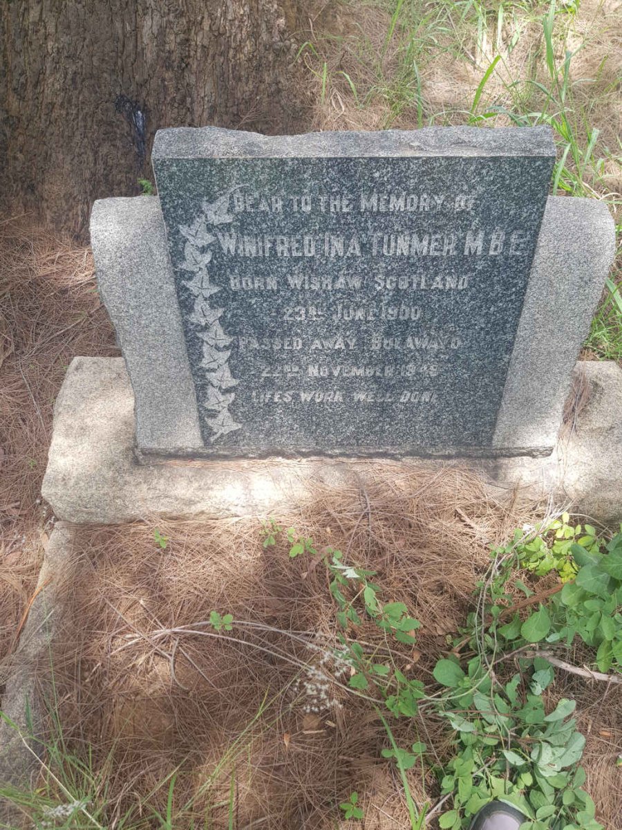 TUNMER Winifred Ina 1900-1949
