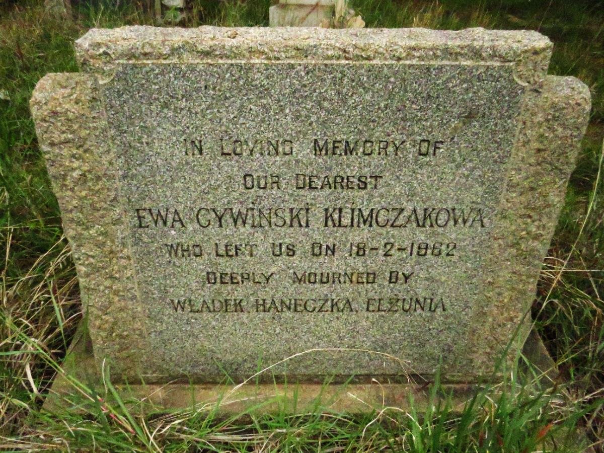 KLIMCZAKOWA Ewa Gywinski -1962