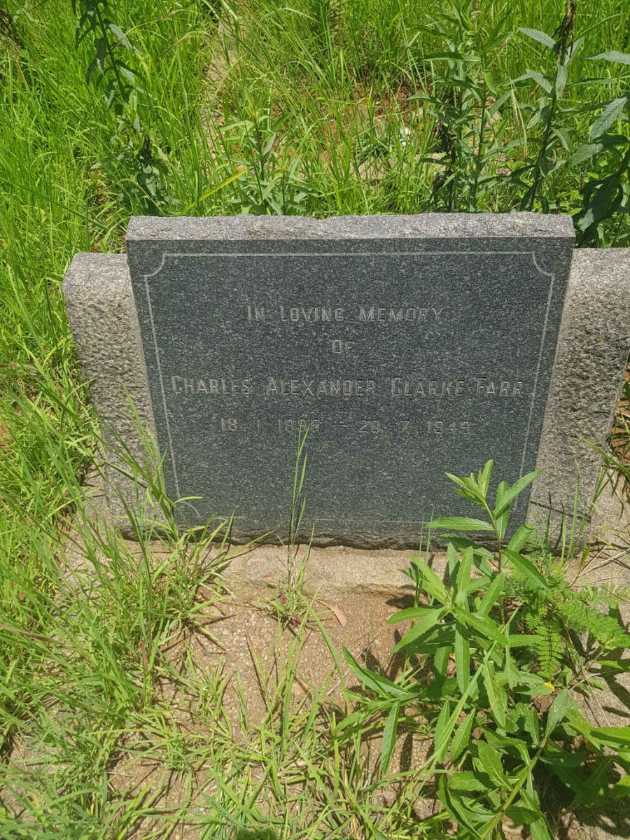 FARR Charles Alexander Clarke 1895-1949