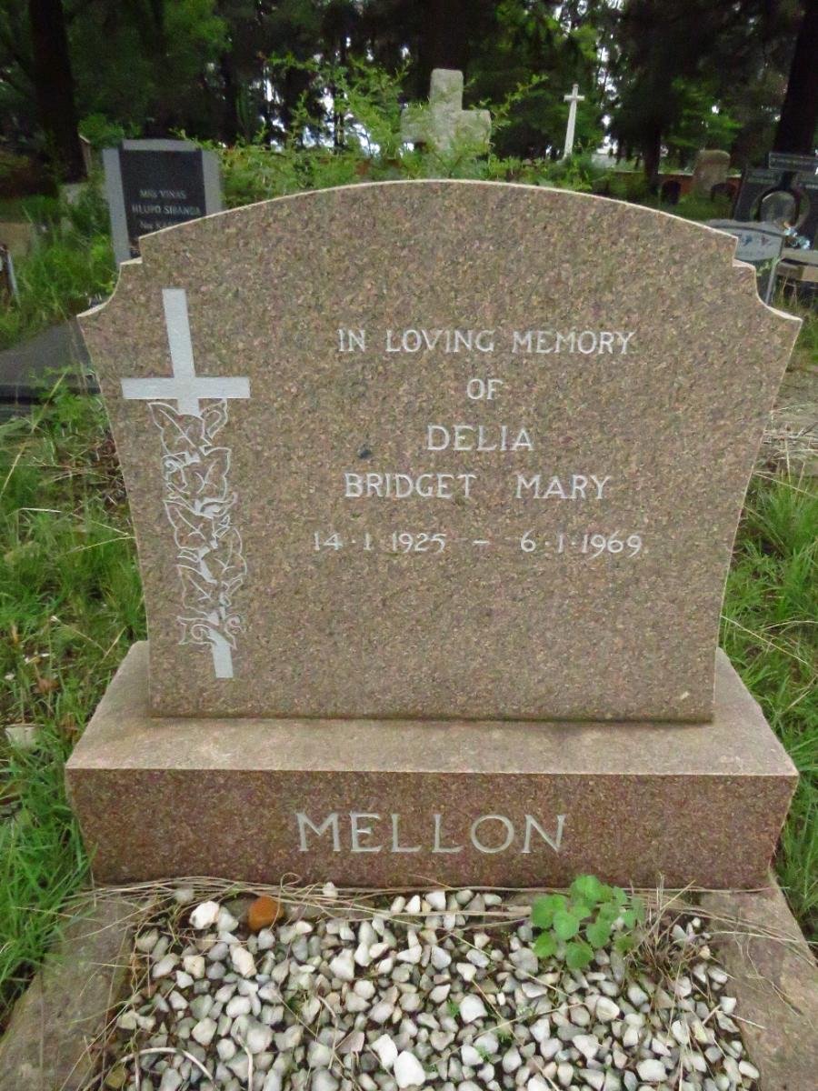 MELLON Delia Bridget Mary 1925-1969