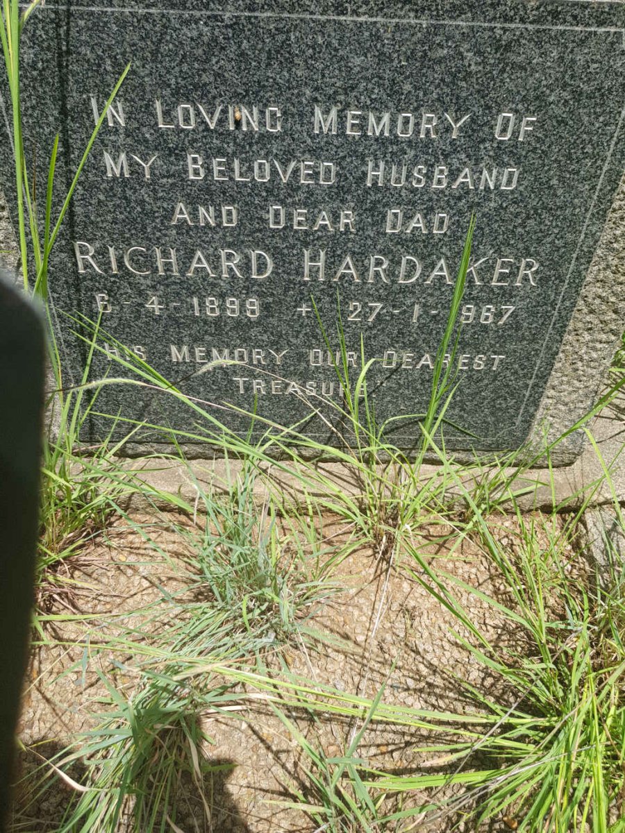 HARDAKER Richard 1899-1967