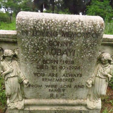 MOBAYI Sonny 1958-1994