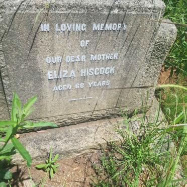 HISCOCK Eliza