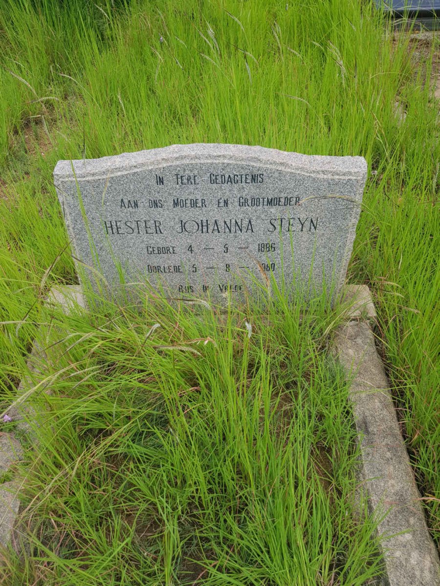 STEYN Hester Johanna 1886-1980