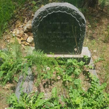 WEINECK Daniel George 1893-1980