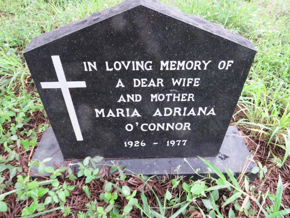 O'CONNOR Maria Adriana 1926-1977