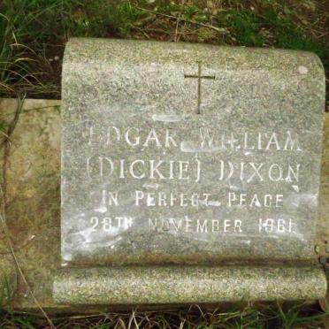DIXON Edgar William -1961