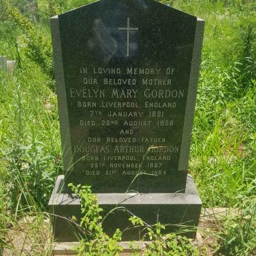 GORDON Douglas Arthur 1887-1964 &amp; Evelyn Mary 1891-1956