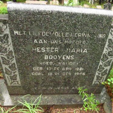 BOOYENS Hester Maria nee NAUDE 1881-1966