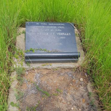 VERMAAK Magrietha J.C. 1913-1980