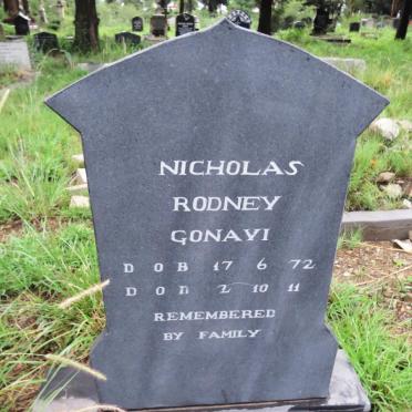 GONAVI Nicholas Rodney ??72-??11