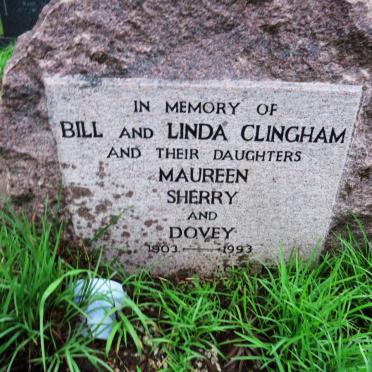CLINGHAM Bill & Linda :: CLINGHAM Maureen :: CLINGHAM Sherry :: CLINGHAM Dovey