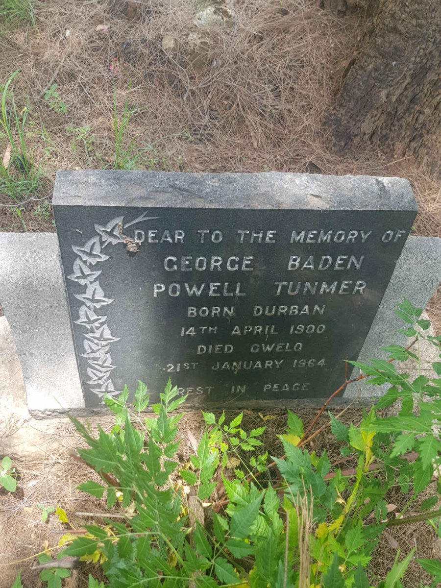 TUNMER George Baden Powell 1900-1964