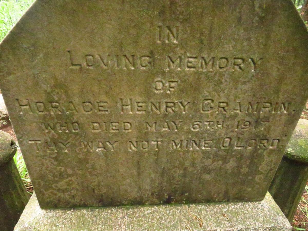 GRAMPIN Horace Henry -1917
