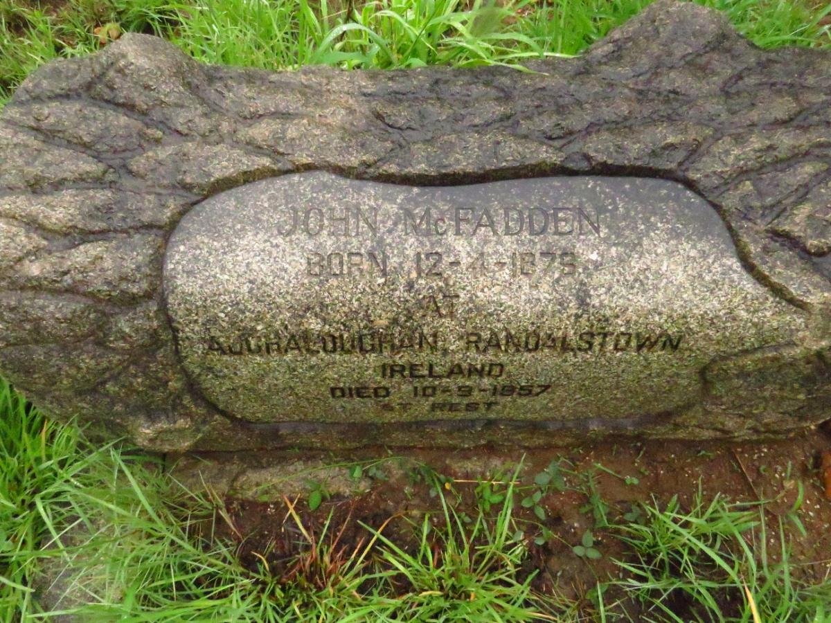 MCFADDEN John 1878-1957