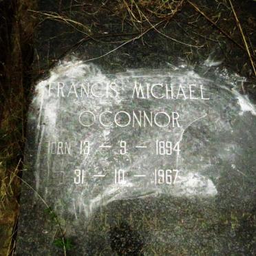 O'CONNOR Francis Michael 1894-1967