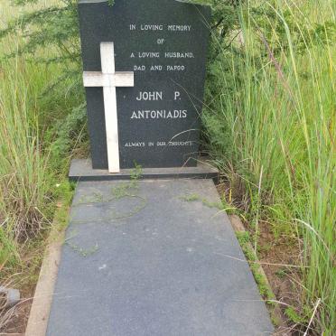 ANTONIADES John P.