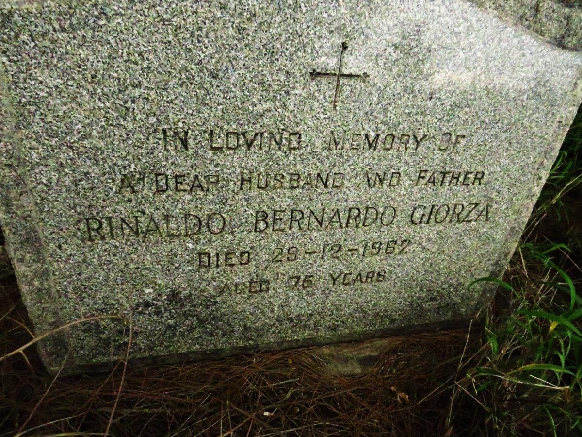 GIORZA Rinaldo Bernardo -1962