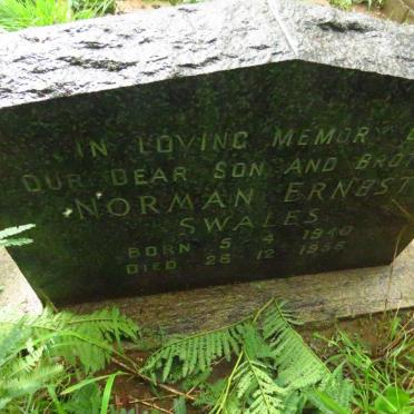 SWALES Norman Ernest 1940-1956