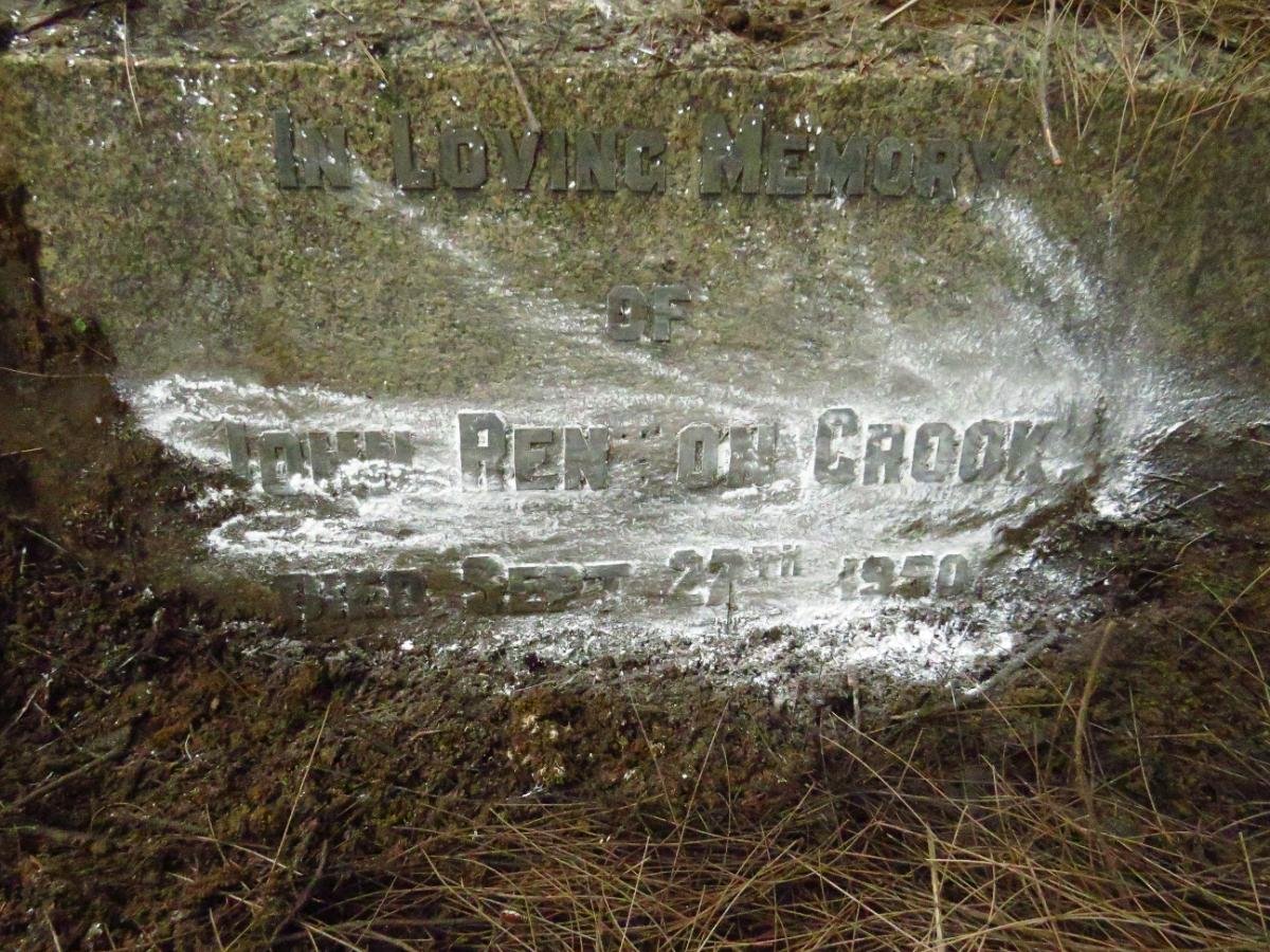 CROOKS John Renton -1950