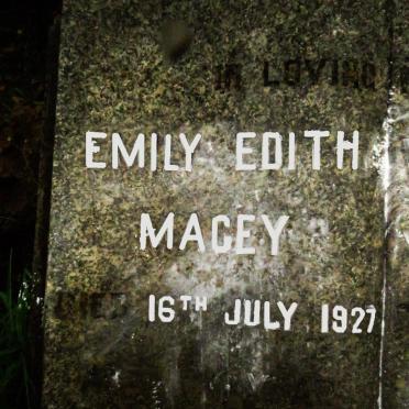 MACEY William Henry -1940 & Emily Edith -1927_2