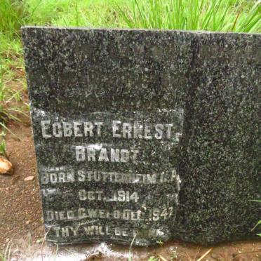 BRANDT Egbert Ernest 1914-1947