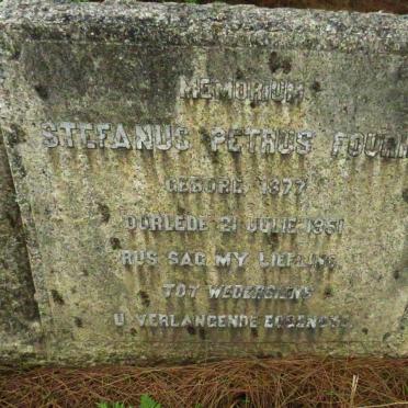 FOURIE Stefanus Petrus 1877-1951