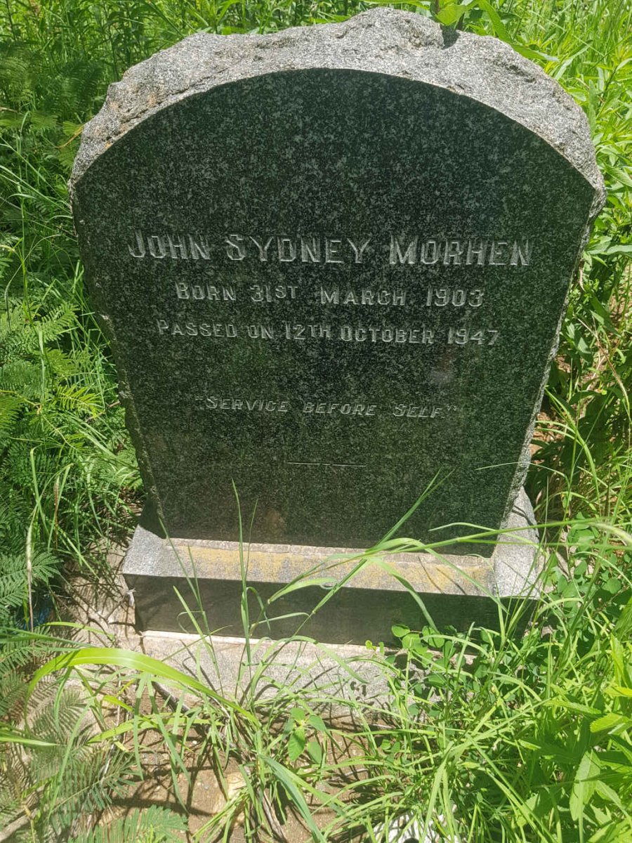 MORHEN John Sydney 1903-1947