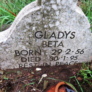 BETA Gladys 1956-1995