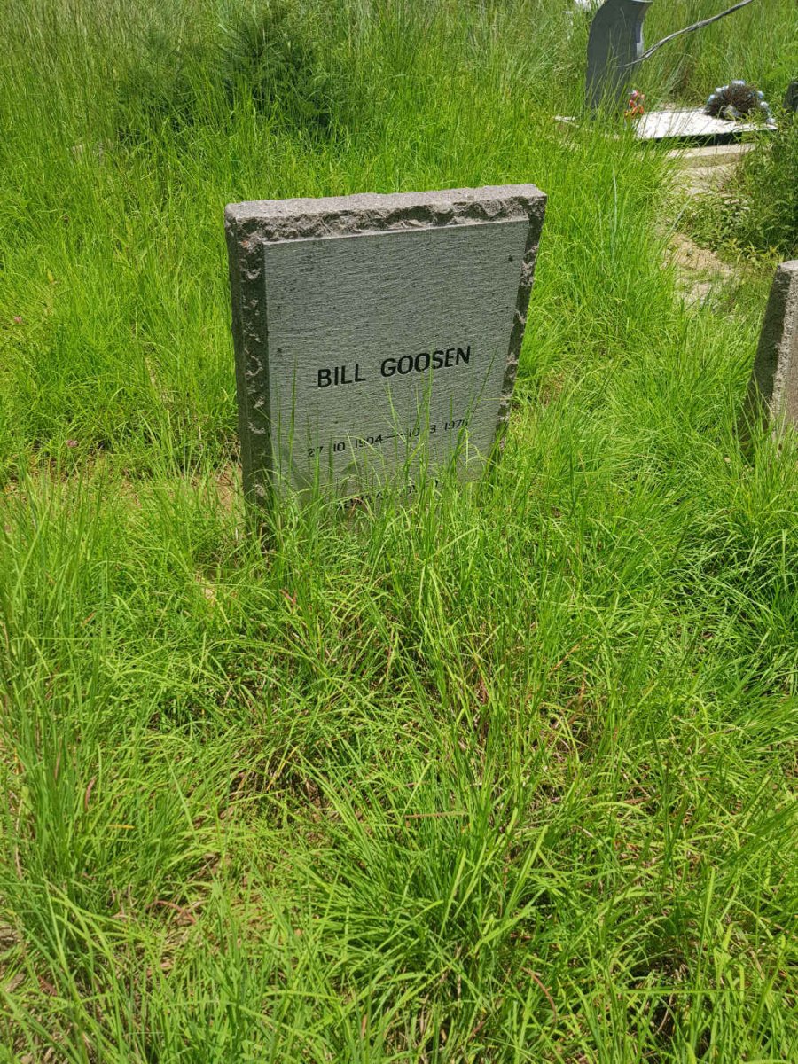 GOOSEN Bill 1904-197?