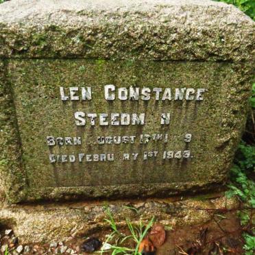 STEEDMAN ?llen Constance 1??9-1949
