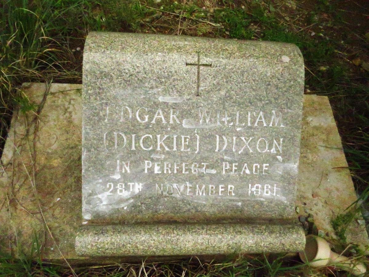 DIXON Edgar William -1961