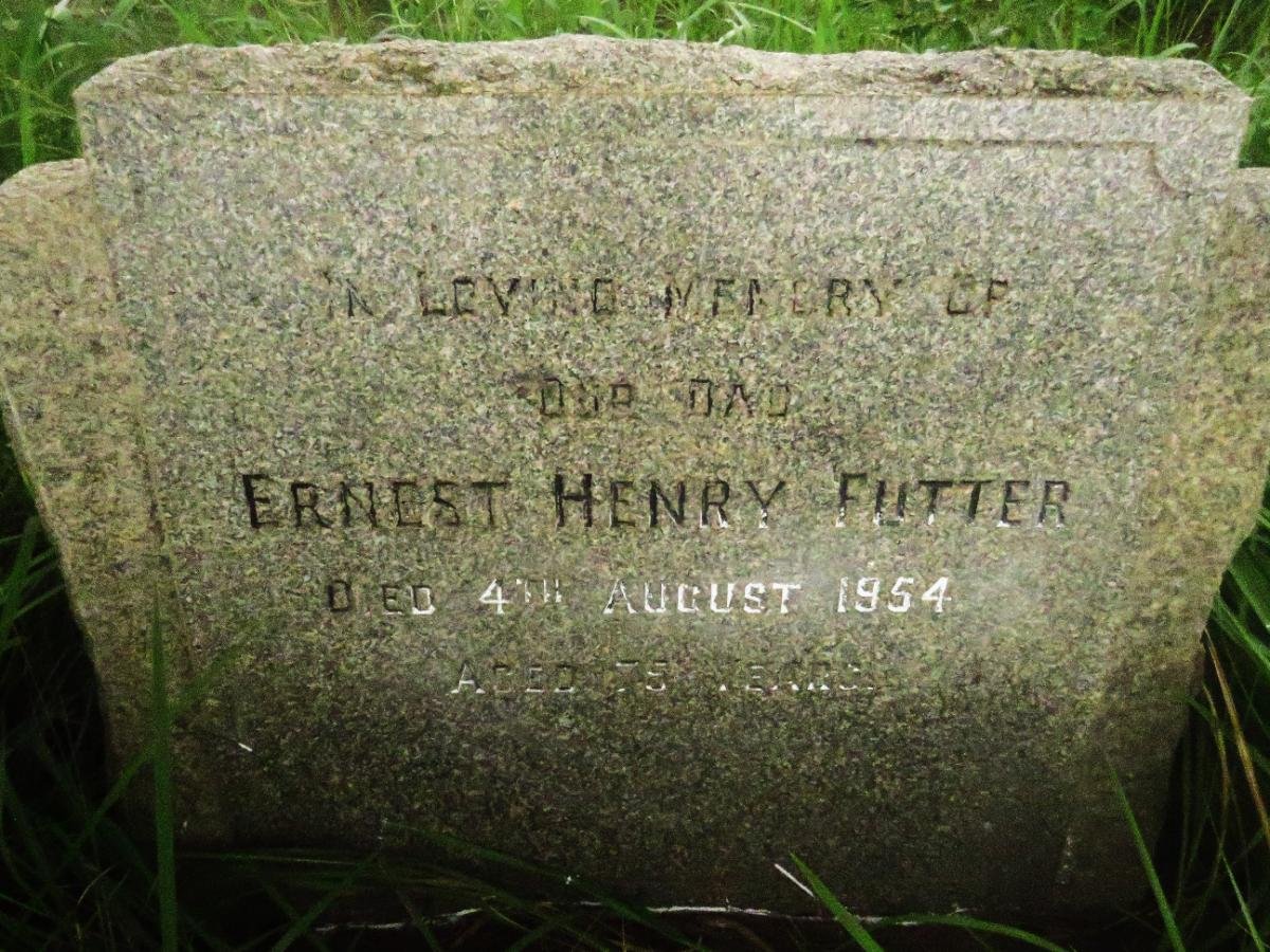 FUTTER Ernest Henry -1954