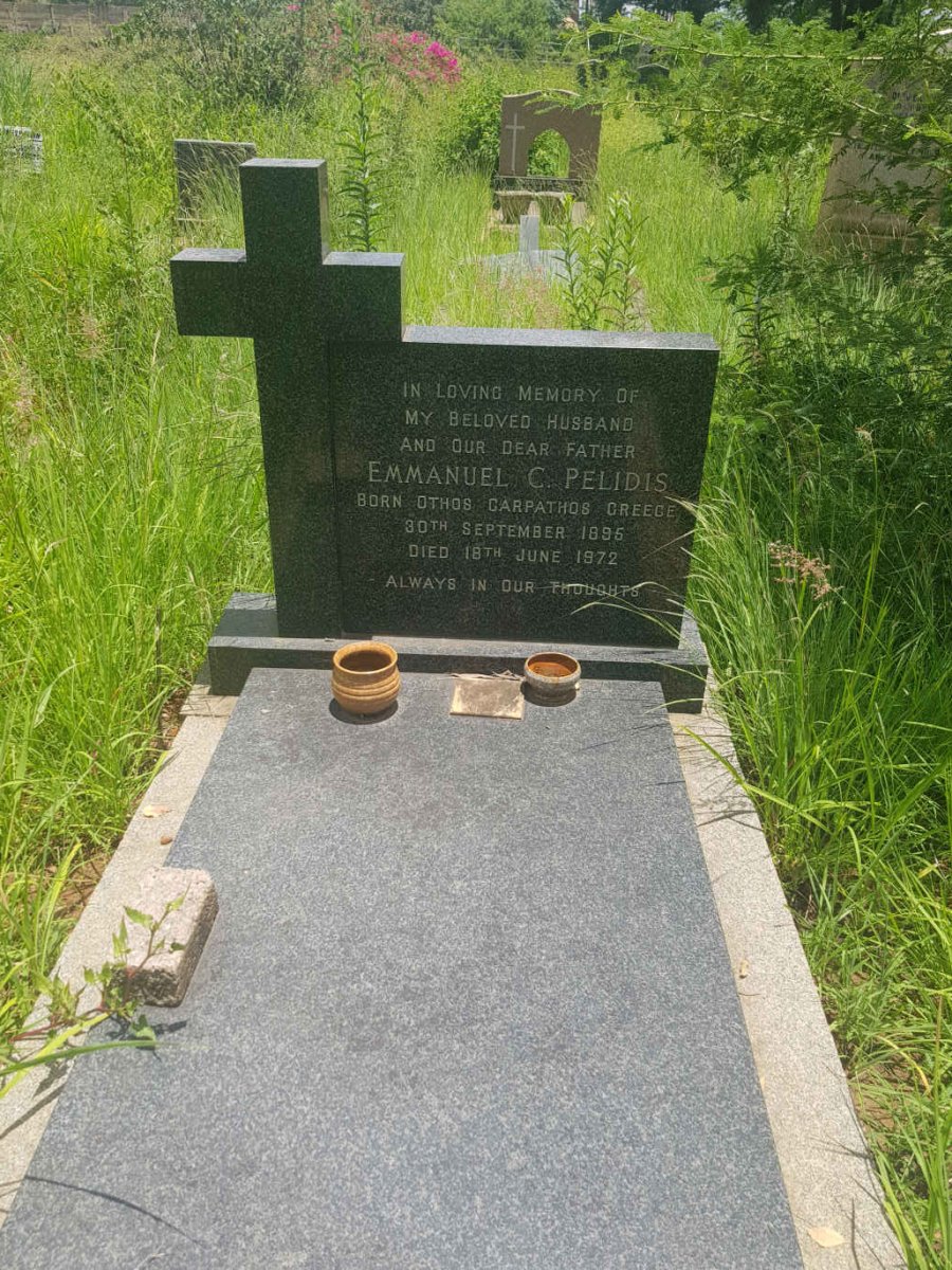 PELIDIS Emmanuel C. 1895-1972