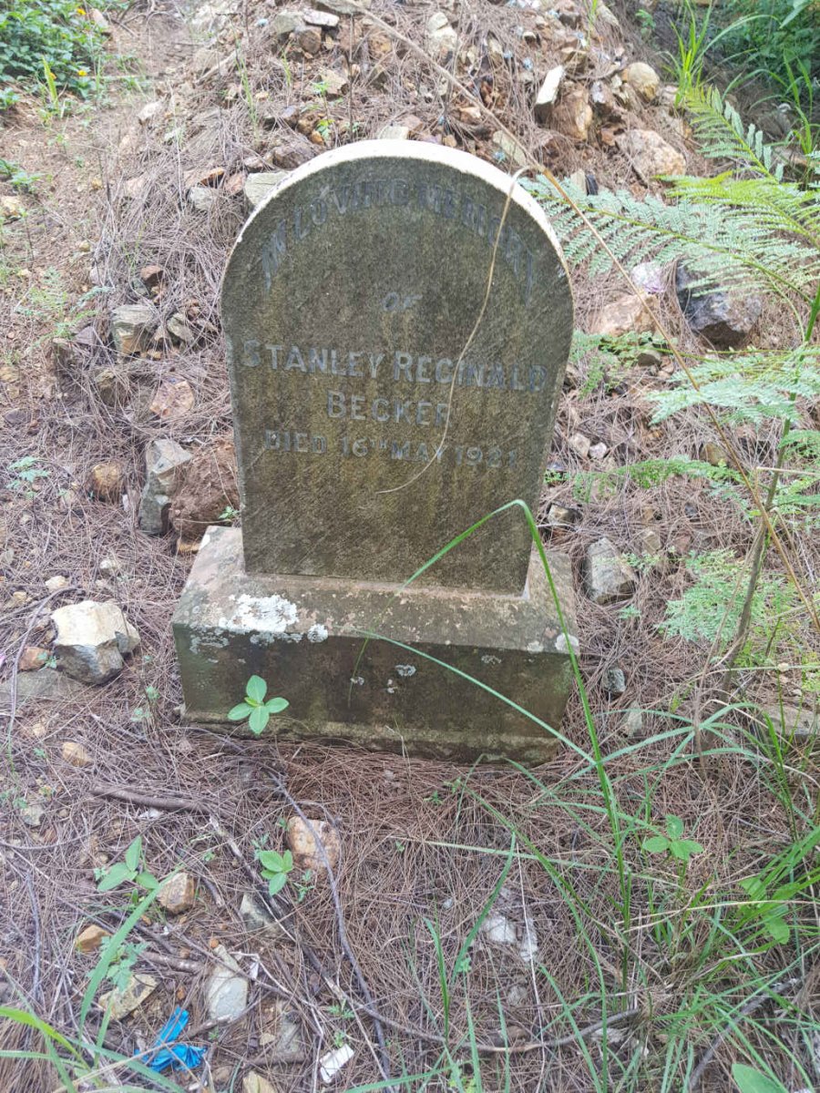 BECKER Stanley Reginald -1921