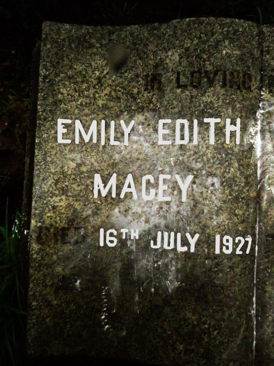 MACEY William Henry -1940 & Emily Edith -1927_2