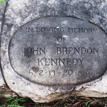 KENNEDY John Brendon 1913-1973