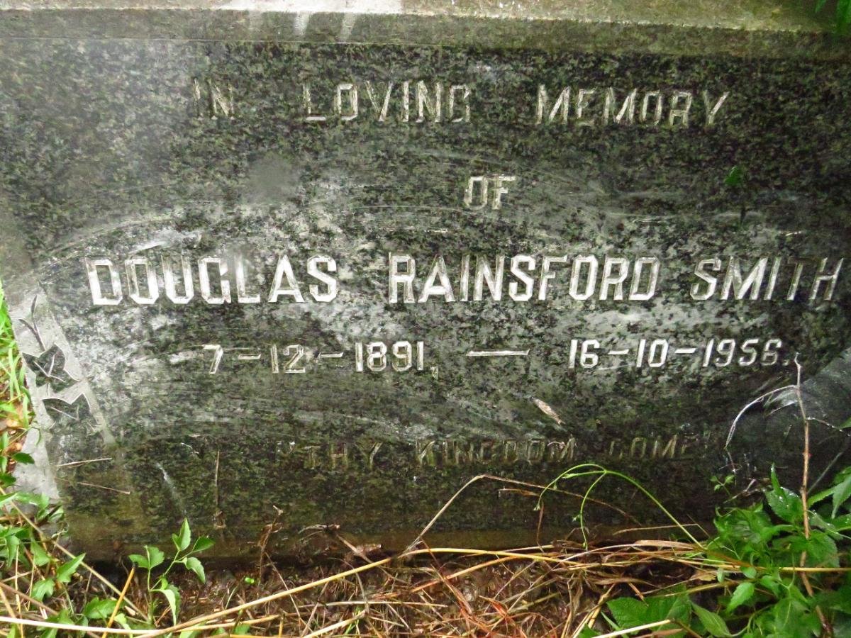 SMITH Douglas Rainsford 1891-1956