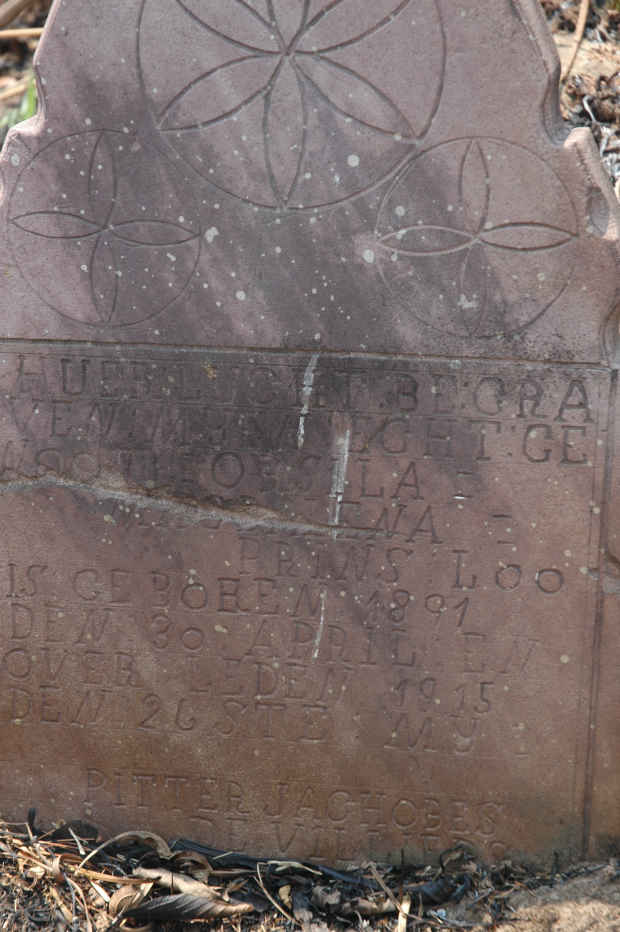 PRINSLOO Orsila Magdalena 1891-1915