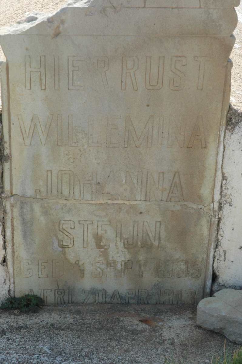 STEIJN Willemina Johanna 1895-1913