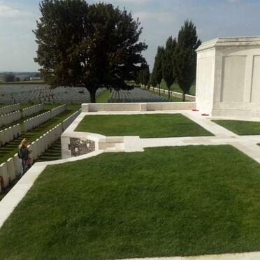 Belgium, West Flanders, ZONNEBEKE, Tyne Cot Commonwealth War graves cemetery