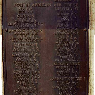 Malta, South Eastern Region, District Valletta, VALLETTA, Malta Memorial incl SAAF Register