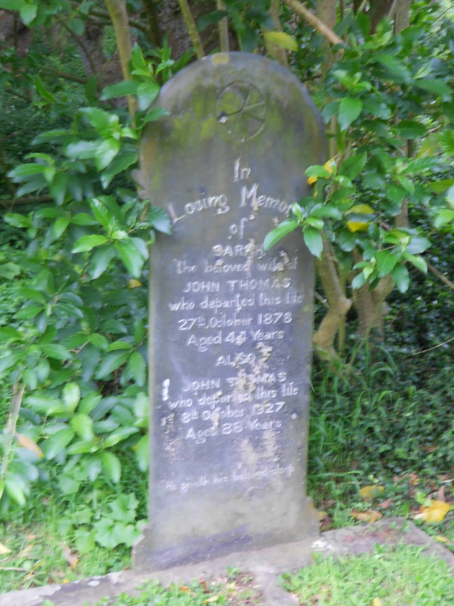 THOMAS John -1878 :: THOMAS John -1927