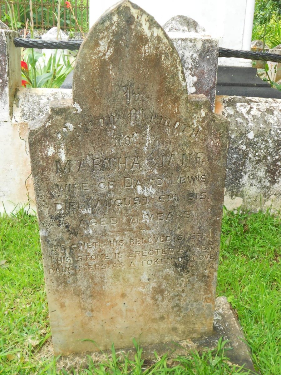 LEWIS Martha Jane -1915