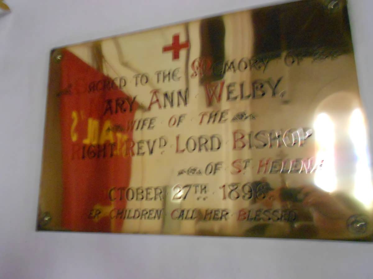 WELBY Mary Ann -1896