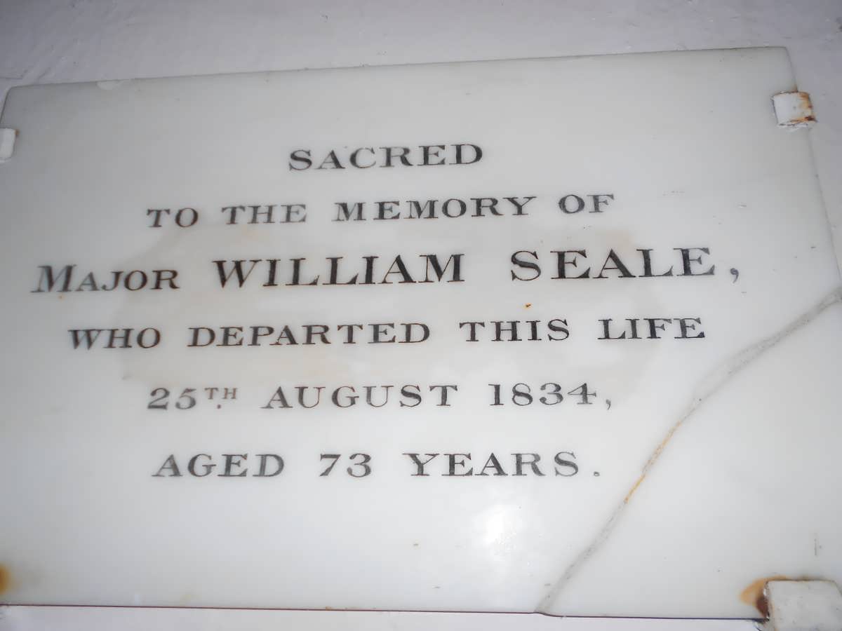 SEALE William -1834
