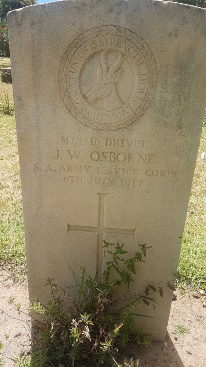 OSBORNE J.W. -1917