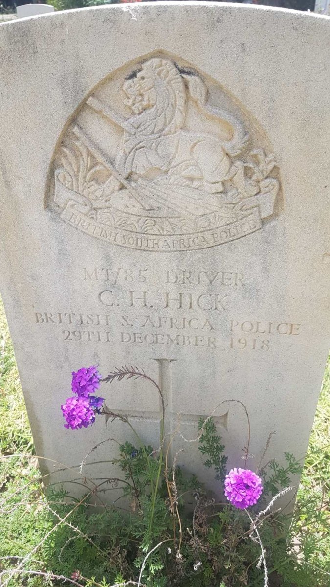 HICK C.H. -1918